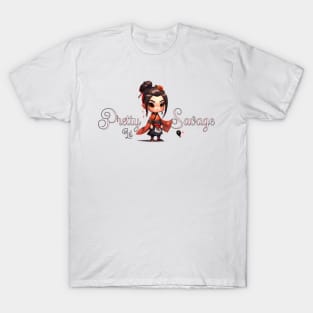 Pretty Lil Savage - Samurai Girl T-Shirt